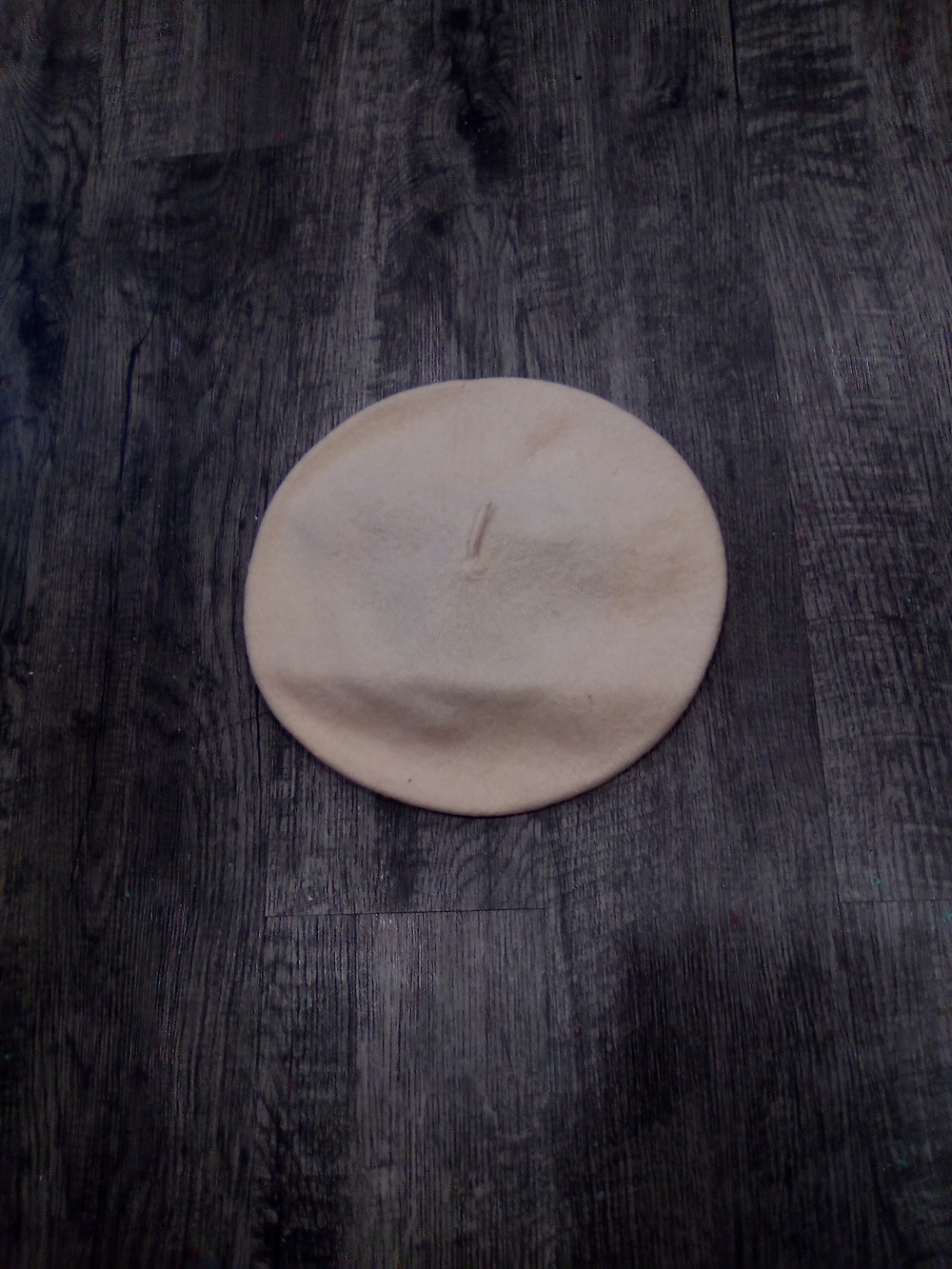 Arlin Classic Cream Wool Beret